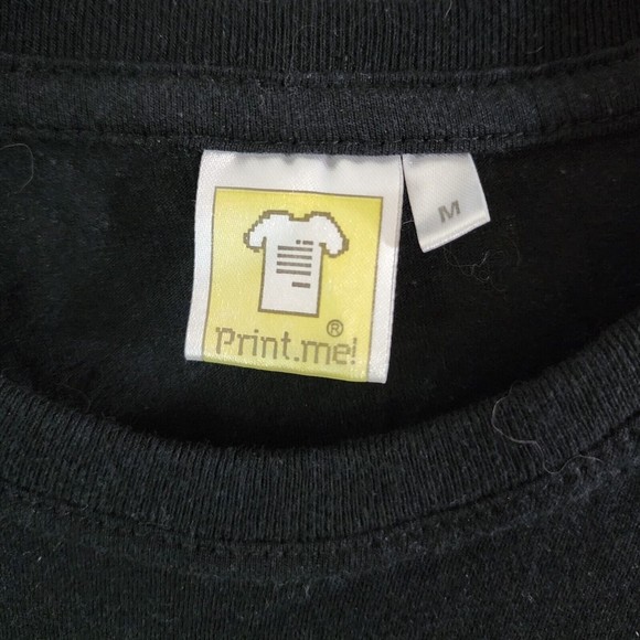 Vintage 90s Leonardo Da Vinci Vitruvian Man Renaissance Art Shirt | Size Medium - Picture 3 of 4